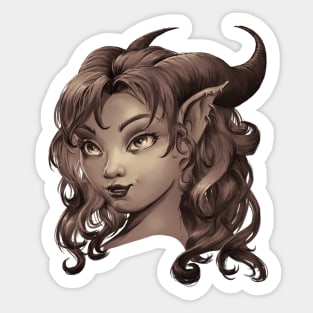 Tiefling Sticker